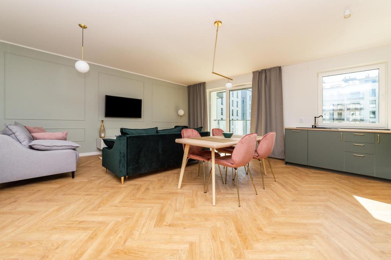 Ferienwohnung Pobookowane Barbary Delux Old Town Danzig Exterior foto
